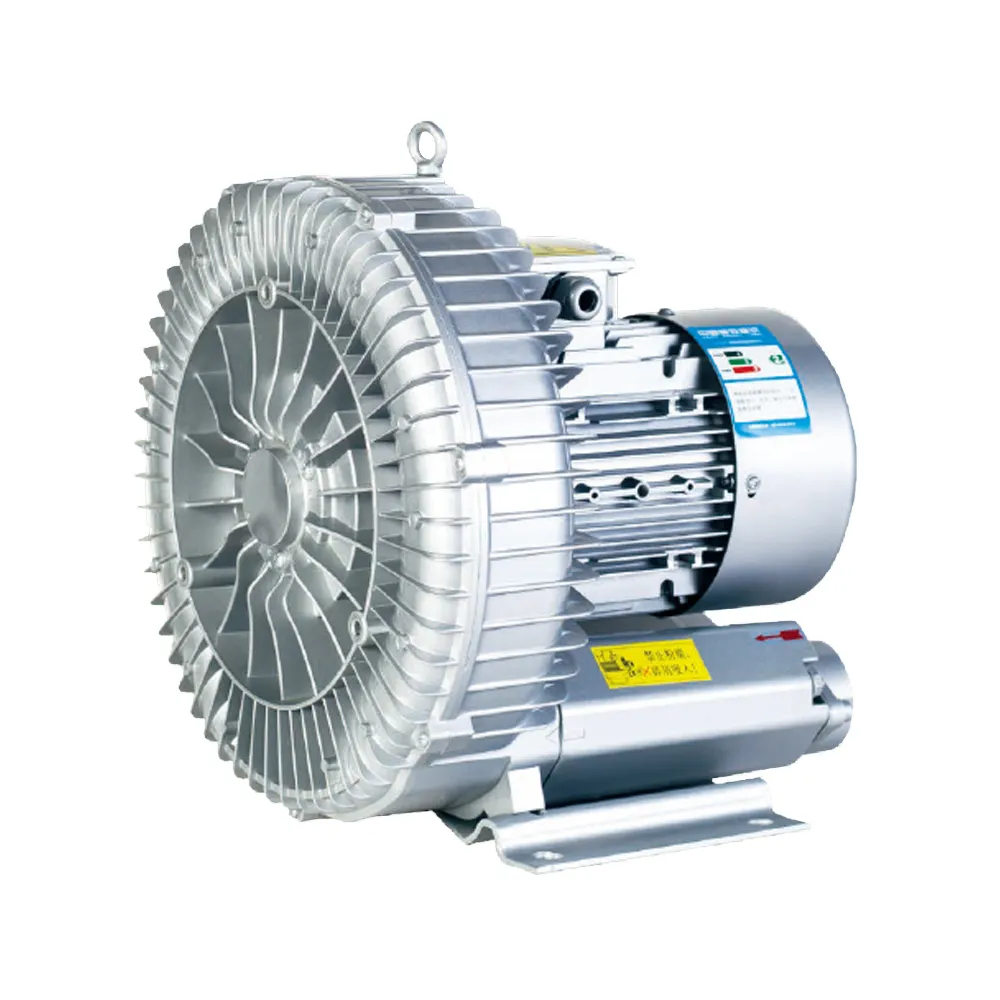 歐冠LD022H43RA6 大風(fēng)量 量大高壓鼓風(fēng)機(jī) 2.2KW 5.42m3/min 吹吸兩用 -23-25KPa 吸塵 曝氣 增氧 攪拌專用風(fēng)機(jī)