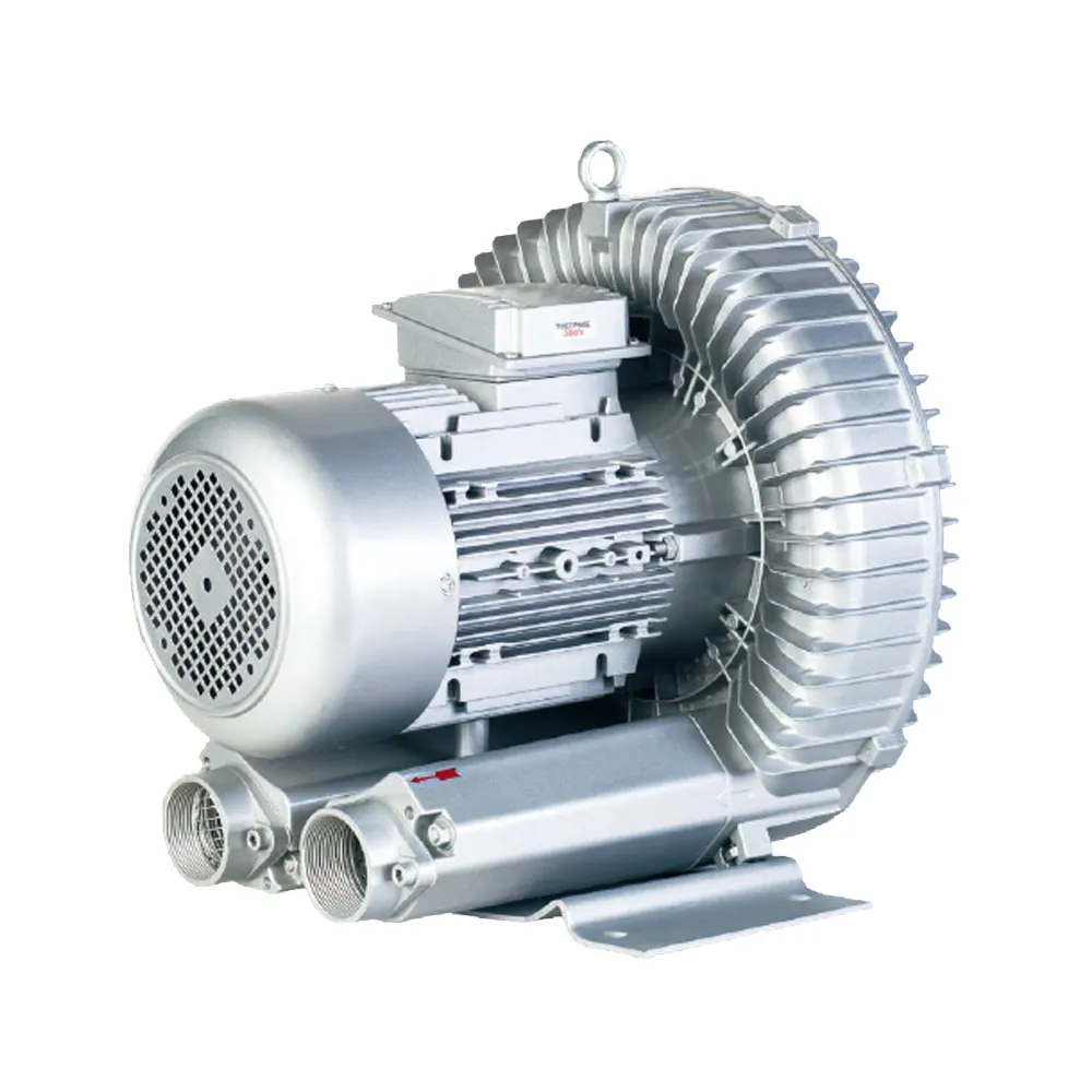 歐冠LD030H43RA7 大風(fēng)量 量大高壓鼓風(fēng)機(jī) 3KW 6.67-8.00m3/min 吹吸兩用 -24-27KPa 吸塵 曝氣 增氧 攪拌專用風(fēng)機(jī)