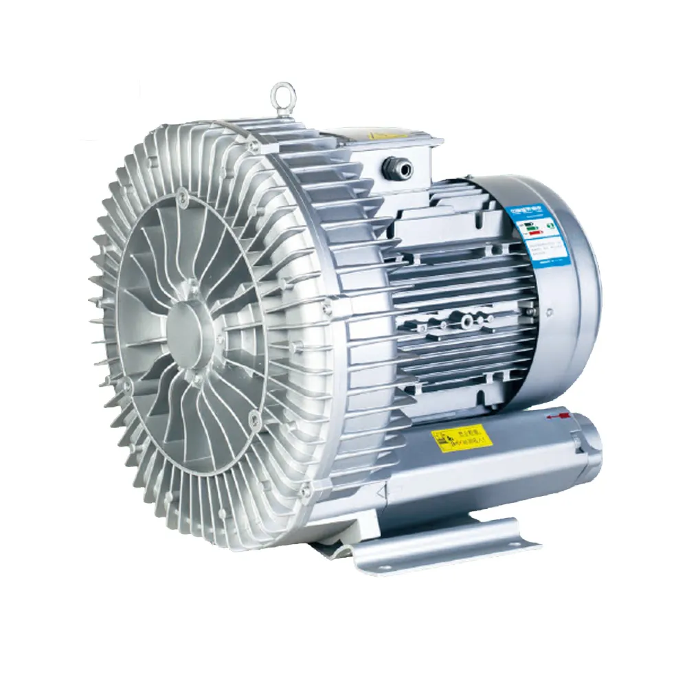 歐冠LD055H43RA8 大風(fēng)量 量大高壓鼓風(fēng)機(jī) 5.5KW 11.67-14.00m3/min 吹吸兩用 -28-38KPa 吸塵 曝氣 增氧 攪拌專用風(fēng)機(jī)